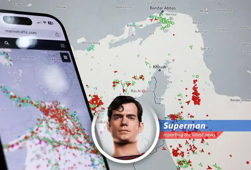 A U.S. Navy vessel patrols the Strait of Hormuz amidst escalating tensions with Iran.