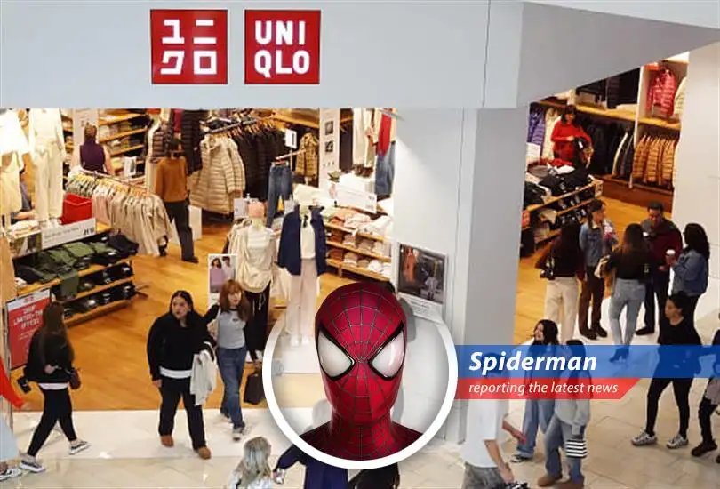 A Uniqlo store showcasing the brand's global appeal and contribution to Fast Retailing's financial success.