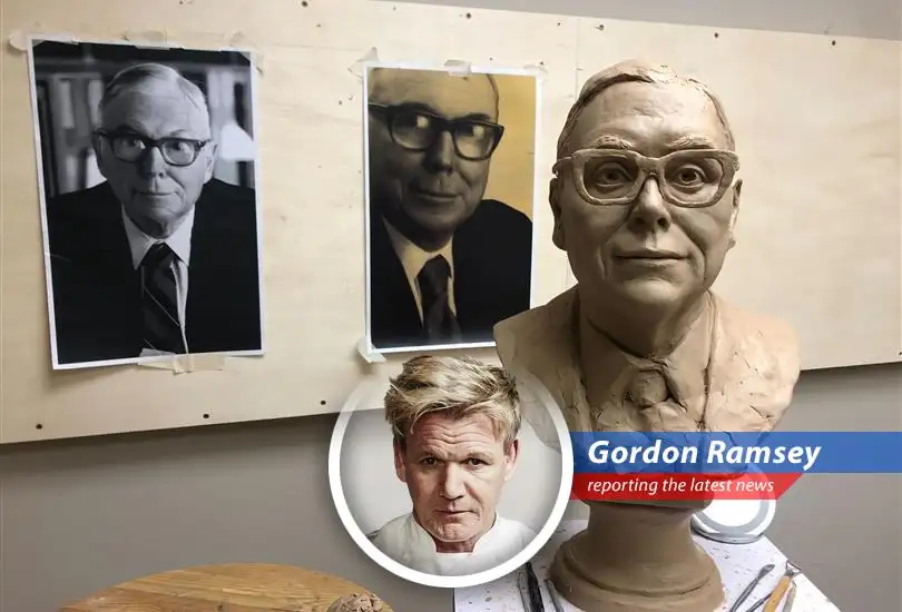 A bronze sculpture of Charlie Munger turns heads at Berkshire Hathaway annual meeting in a hilarious encounter.