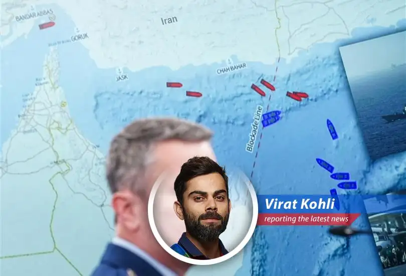 A cargo ship transits the Strait of Hormuz amidst heightened tensions between the US and Iran.