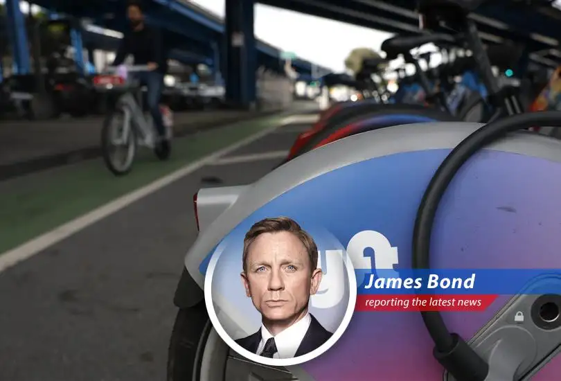 A chaotic stock ticker symbolizes the volatility in pre-market trading after a slew of corporate earnings reports.