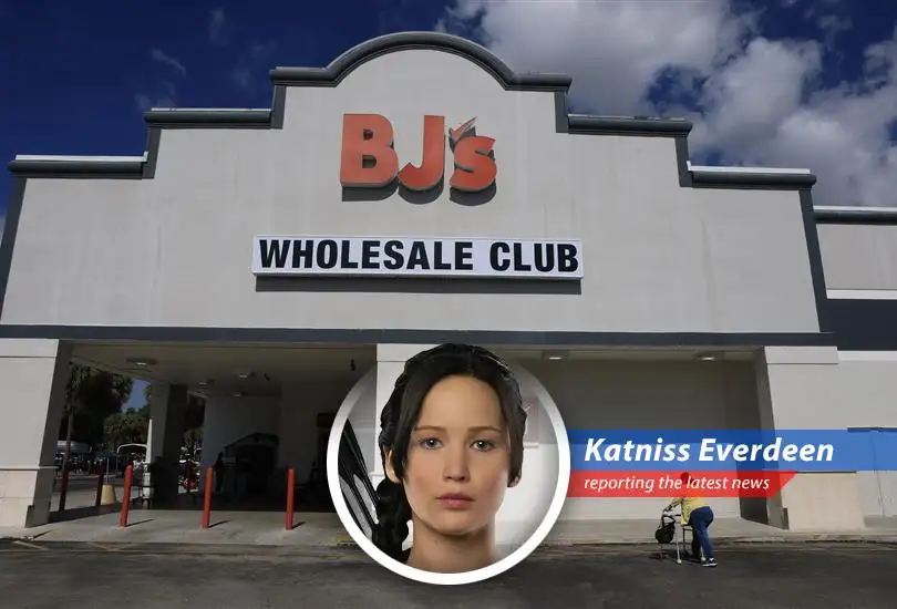 A chaotic yet captivating scene from the stock market floor, mirroring the unpredictable nature of the Hunger Games arena.