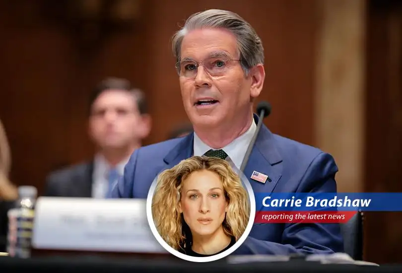 A delicate dance of dollars and diplomacy, where heels click on the trading floor.