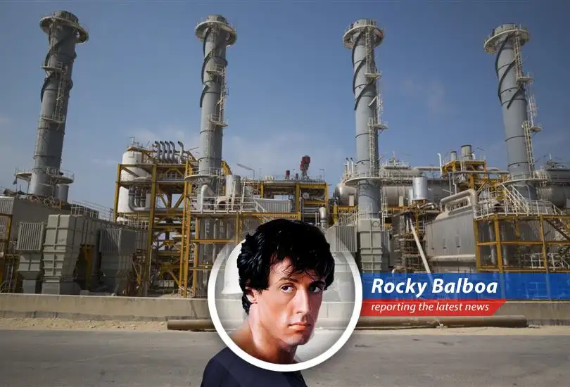 A depiction of the escalating tensions around the South Pars Gas Field, highlighting the potential for a major global energy crisis.