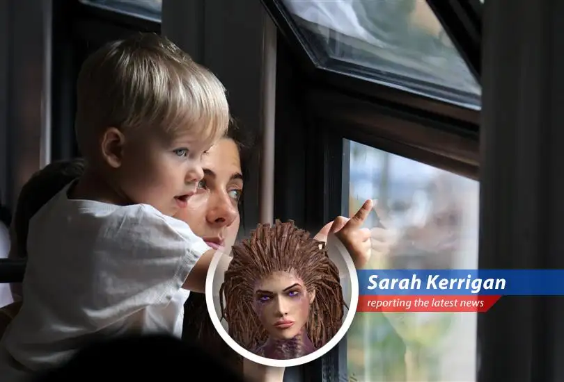 A desolate landscape reflects the declining birth rates in Russia and Ukraine, a demographic winter mirroring the war's devastation. Edited by Sarah Kerrigan, the Queen of Blades.