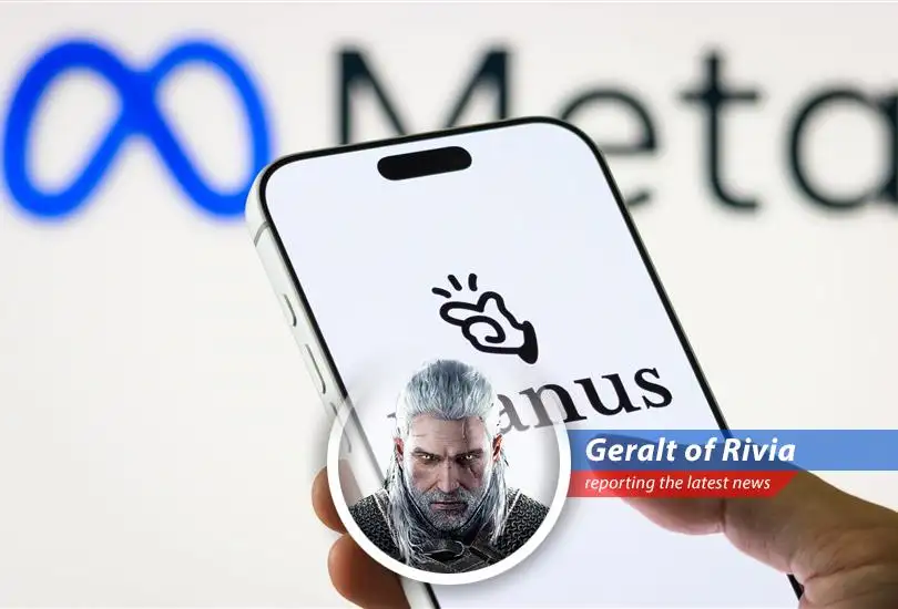 A digital representation of Meta's failed acquisition, reflecting the political undercurrents and technological challenges at play.