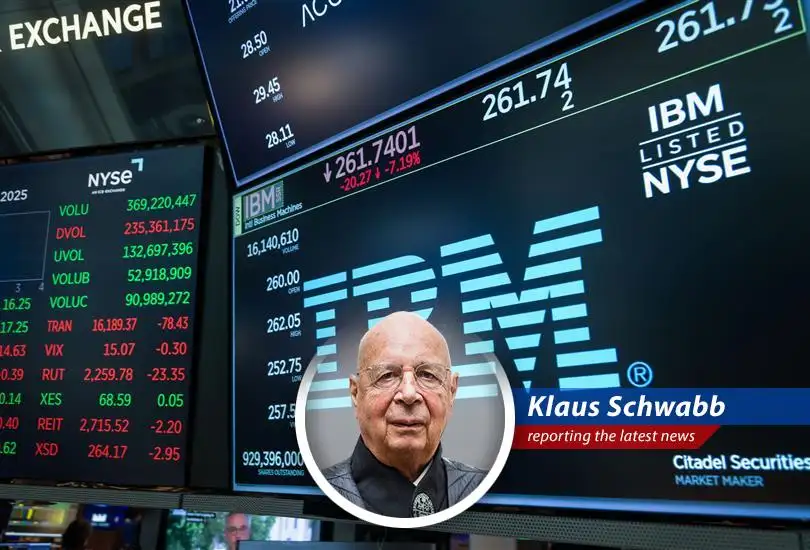 A dynamic display of market fluctuations reflecting the day's trading activity.