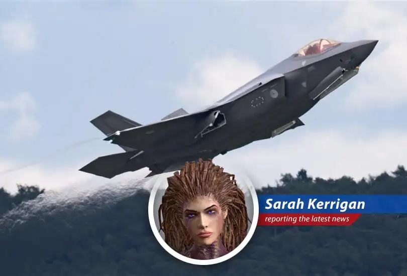 A formation of Israeli F-35 and F-15IA fighter jets symbolizes the nation's commitment to air superiority and technological advancement in defense.