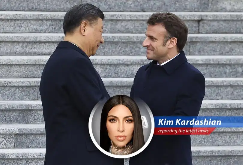 A glimpse into the drama and intrigue of Xi Jinping's tour of Europe through the eyes of Kim Kardashian