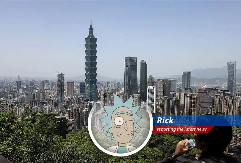 A handshake symbolizes the deepened economic ties between the US and Taiwan, paving the way for increased trade and investment flows. Wubba Lubba Dub-Dub