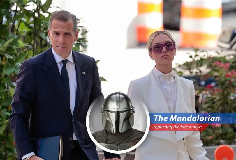 A humorous perspective on the federal gun trial of Hunter Biden featuring quirky quotes from The Mandalorian universe