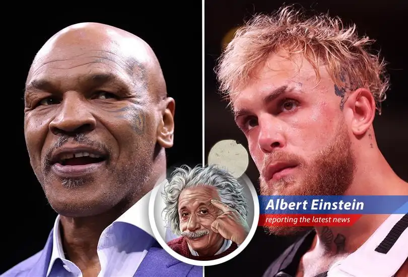 A humorous take on the upcoming boxing match between Mike Tyson and Jake Paul