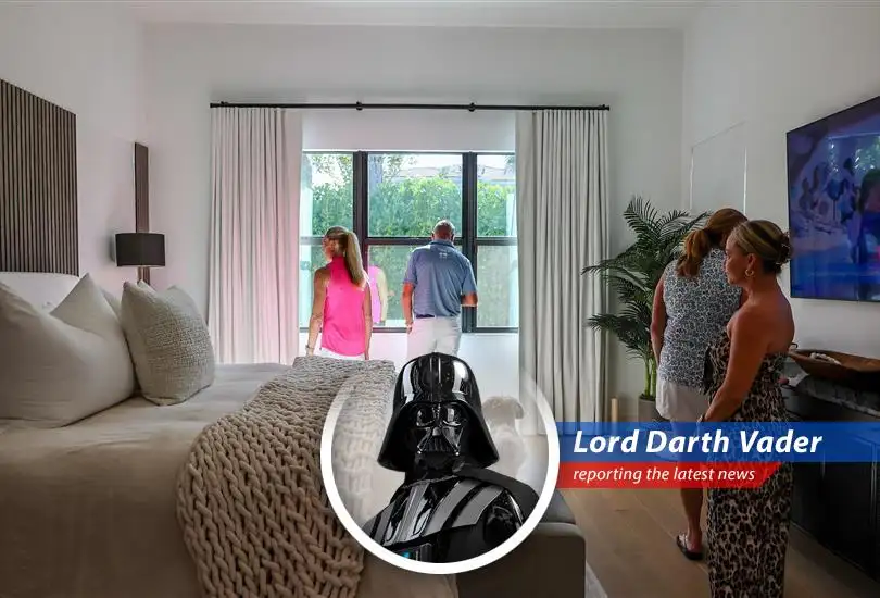 A lone house stands amidst economic turmoil, symbolizing the resilience and uncertainty of the current spring housing market.