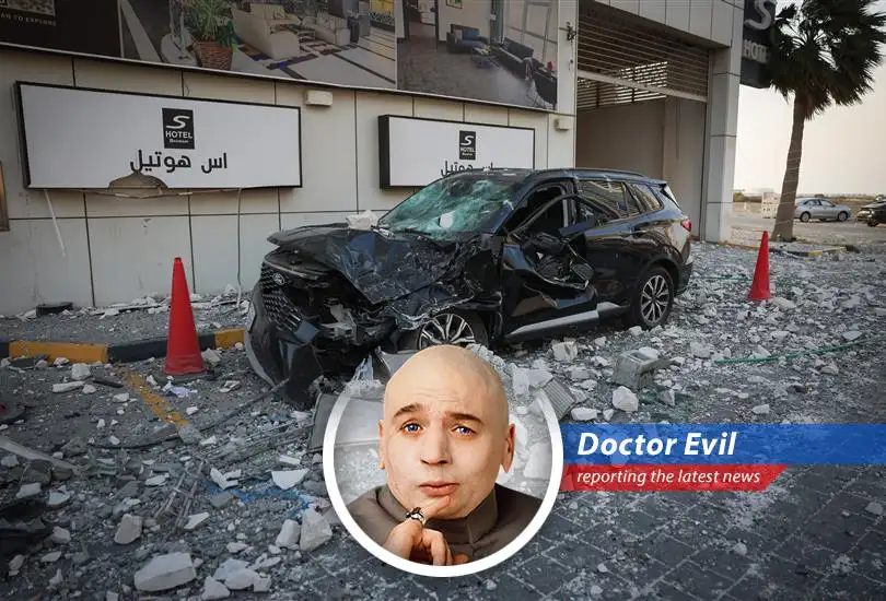 A map highlighting the regional tensions following Iran's strikes against Gulf states and the strategic importance of U.S. military assets in the region.