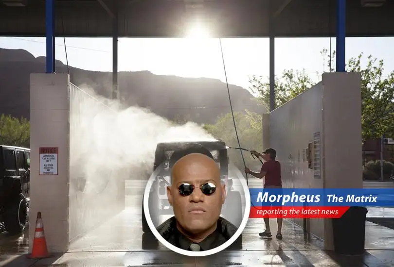 A modern car wash facility highlighting the blend of real estate investment and technological innovation.