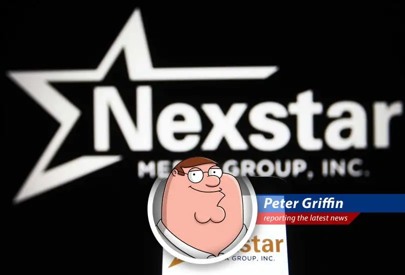 A montage of bewildered stock traders and Donald Trump tweets, illustrating the chaotic nature of today's market.