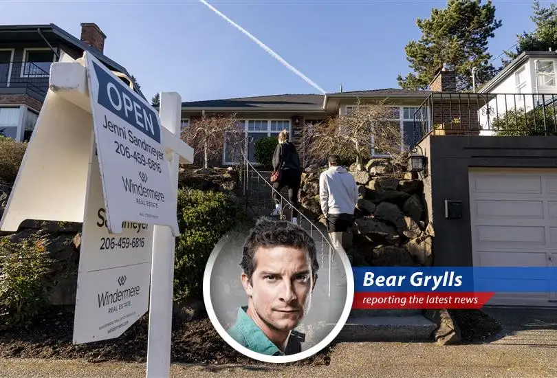 A quiet suburban street reflects the current slowdown in the U.S. housing market, with sales figures dropping to concerning levels.