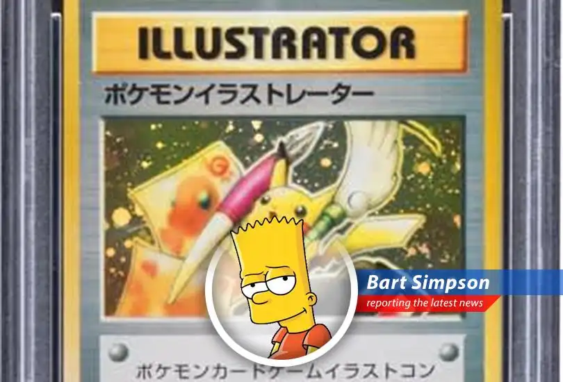 A rare Pikachu Illustrator card sold for a record $16.5 million, proving some things are worth more than Duff Beer money.