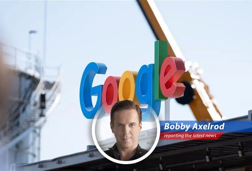 A rendering of a modern data center, symbolizing Google's ambitious project in Pine Island, Minnesota.