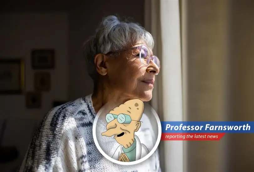 A retiree enjoys the sunset by the water, pondering the balance between saving for the future and enjoying the present.