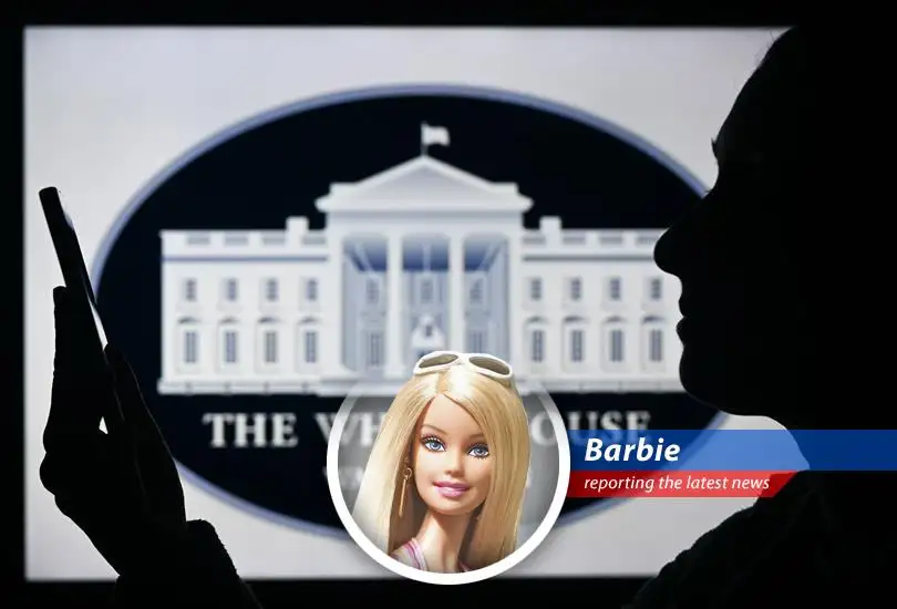 A screenshot from one of the enigmatic videos posted briefly on White House social media accounts.