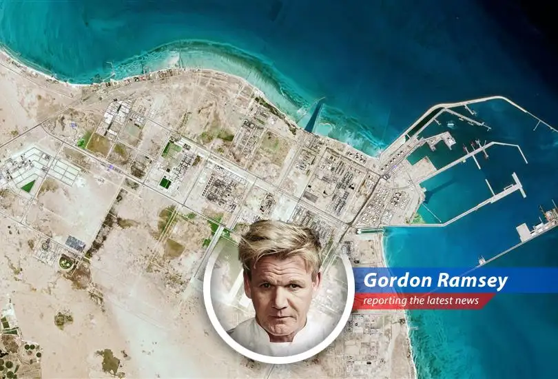 A semiconductor wafer reflects the potential disruption of helium supply amid Middle East tensions