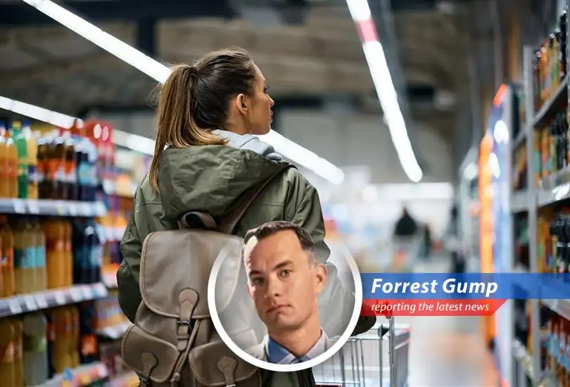 A shopper ponders grocery prices amidst rising concerns about inflation, reminding us that sometimes, simple is best.