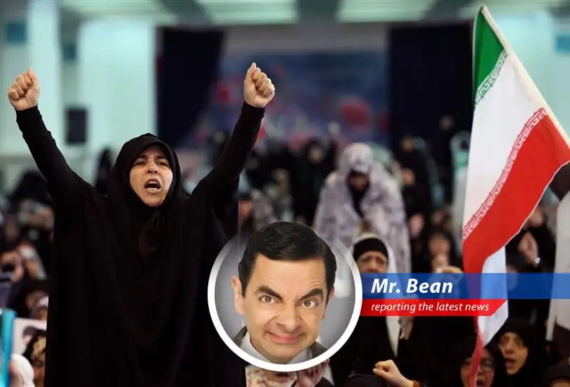 A trading board displaying plunging stock prices reflects the widespread market downturn triggered by escalating Middle East tensions.