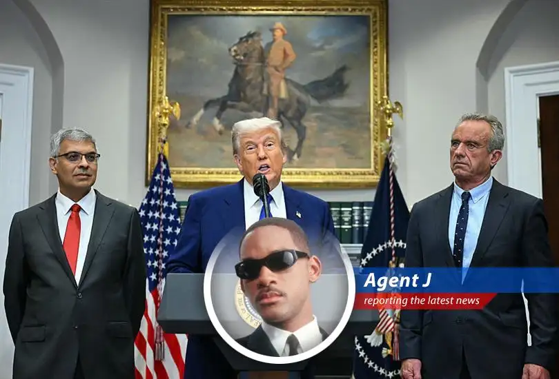 A visual representation of the Trump administration imposing tariffs on the pharmaceutical industry and imported metals.