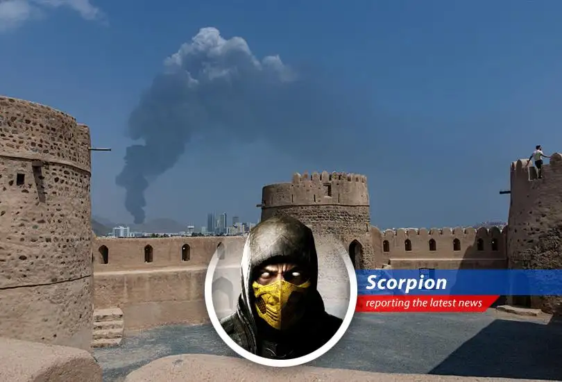 A visual representation of the ongoing conflict in the Gulf region, showcasing the damage to infrastructure and the geopolitical fallout.