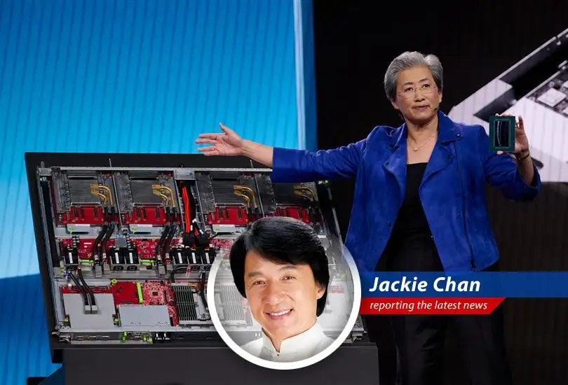 AMD's stock performance over the past year, reflecting both significant growth and recent volatility.