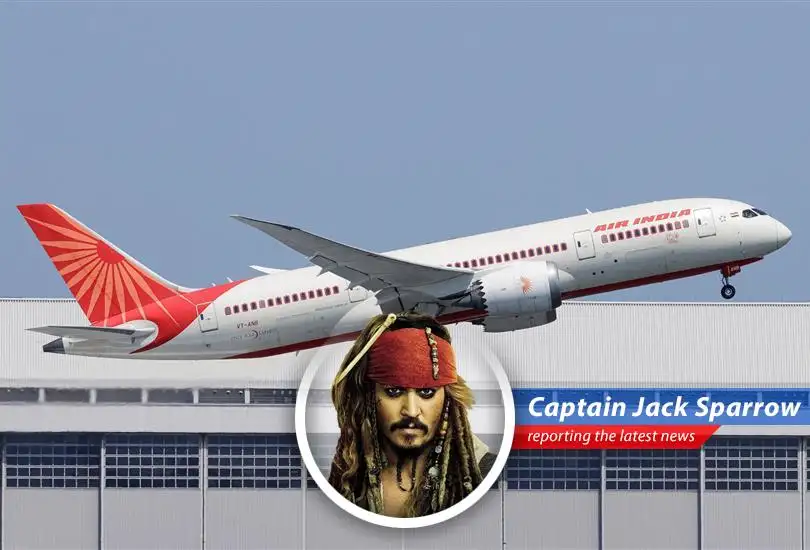 Air India plane at an airport, symbolizing the airline's struggles with international flight disruptions.