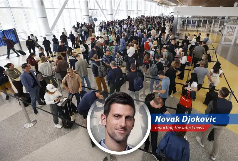 Airport security lines grow longer as the government shutdown impacts TSA staffing and funding.