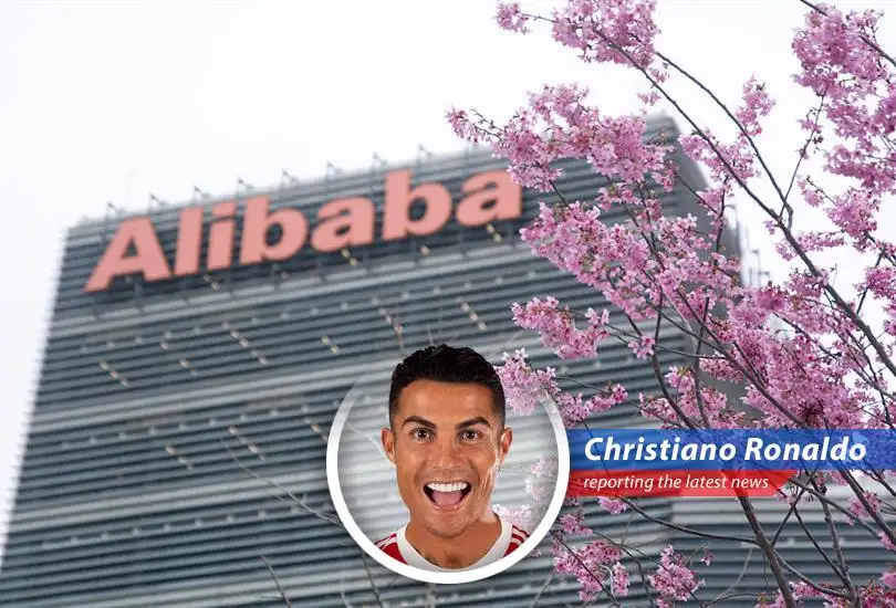 Alibaba headquarters in Hangzhou, China, reflecting the company's ongoing transformation and AI investments.