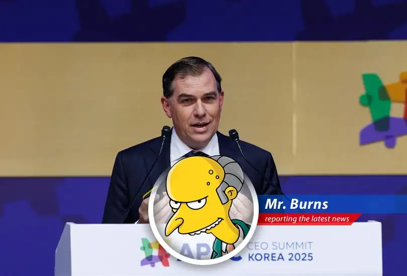 Amazon Web Services CEO Matt Garman at a recent industry event, discussing the future of cloud computing and AI.