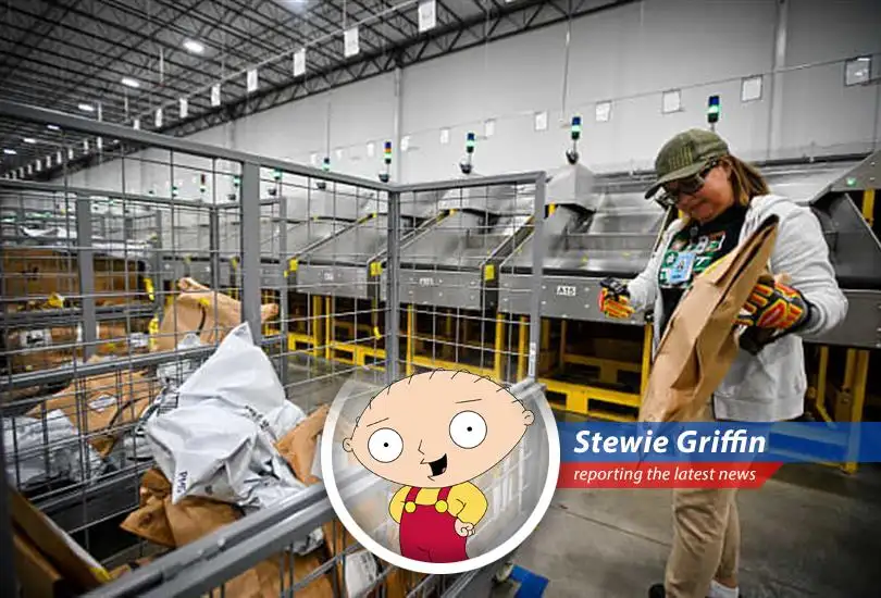 Amazon delivery trucks navigating the impact of rising fuel costs due to geopolitical tensions.