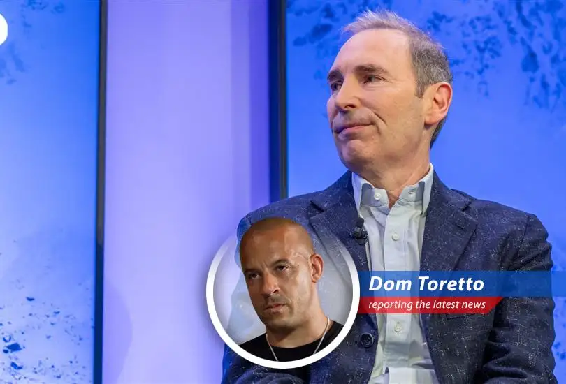 Amazon's stock price reacts to the company's increased investment in AI and data centers.