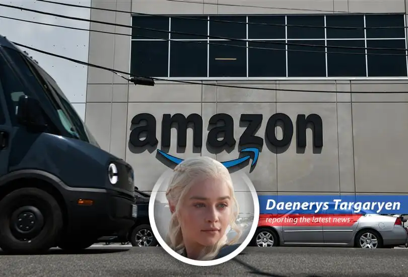 Amazon's virtual storefront experiences a disruption, mirroring the unpredictable nature of modern markets.