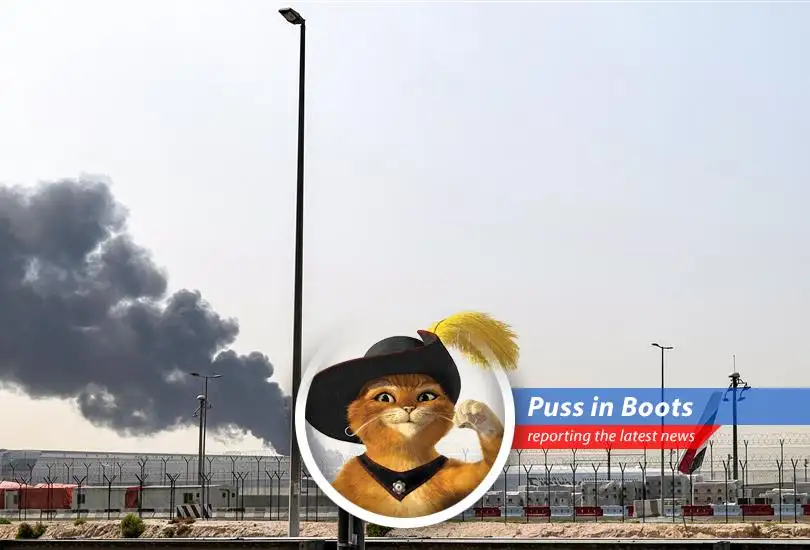 An aerial view of Dubai International Airport as the UAE reopens its airspace following temporary closures due to regional security concerns.