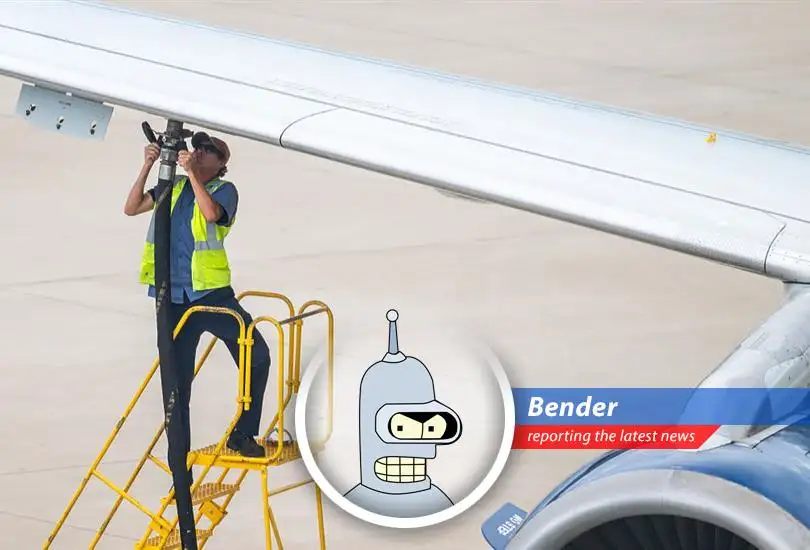 An airplane taking off symbolizing rising jet fuel costs impacting the aviation industry.