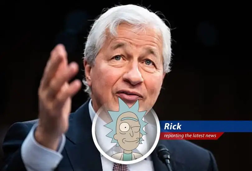 An analysis of Rick Sanchez's take on Jamie Dimon's recent statement on JPMorgan Chase shares