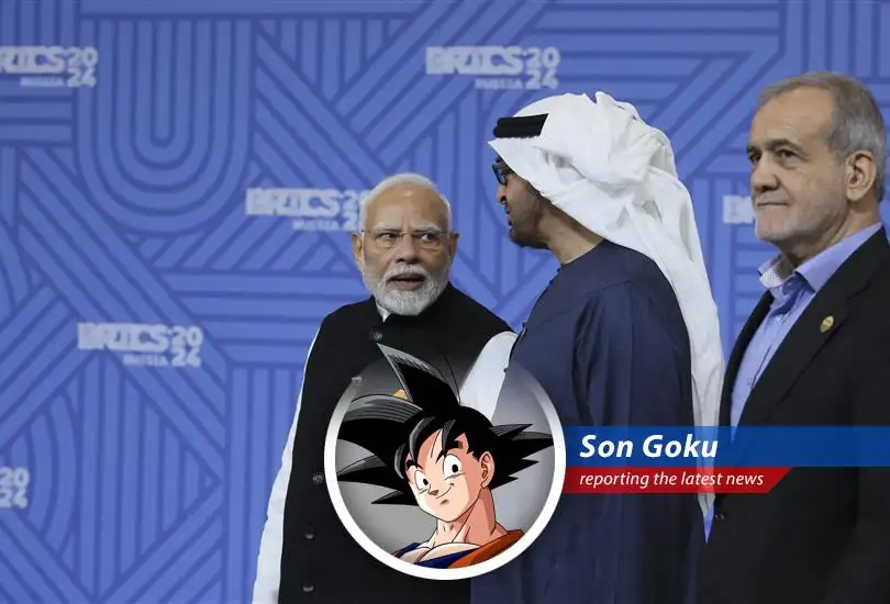 An oil tanker transits the Strait of Hormuz, a critical waterway for global energy supplies.