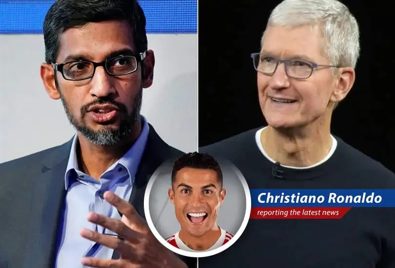 Apple and Alphabet stock charts reflect current market anxieties amidst discussions of AI investments and broader tech sector adjustments.