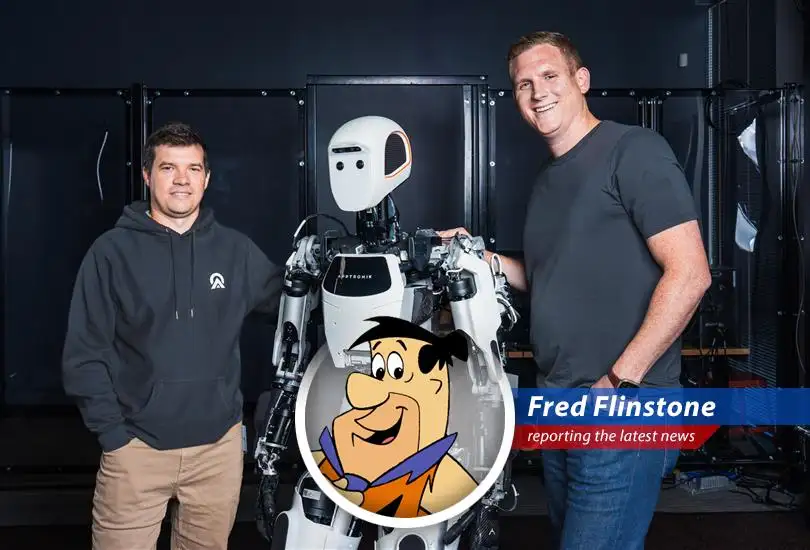 Apptronik's Apollo Robot Poses a Threat to Dinosaur-Powered Industries in Bedrock