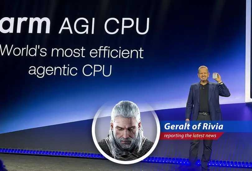 Arm unveils its first in-house chip, aiming for a $25 billion revenue target by 2031.