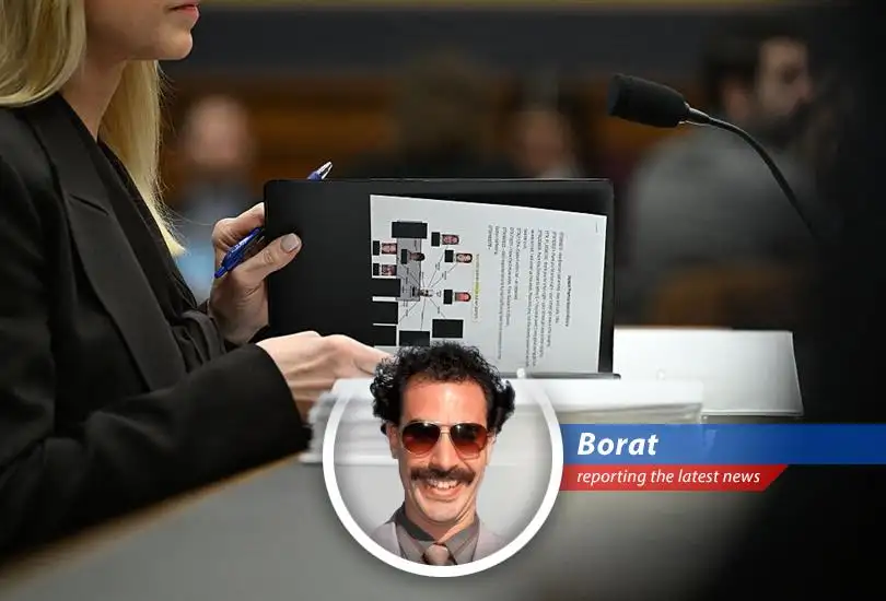 Attorney General Pam Bondi at a House Judiciary Committee hearing, facing scrutiny over alleged possession of a congresswoman's search history related to Jeffrey Epstein files.