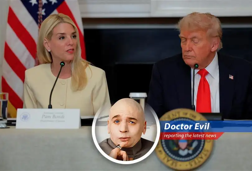 Attorney General Pam Bondi faces potential removal from her post by President Trump.