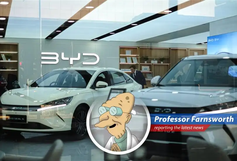 BYD sales figures signal a cooling trend in China's electric vehicle market, raising concerns about overproduction and domestic demand.