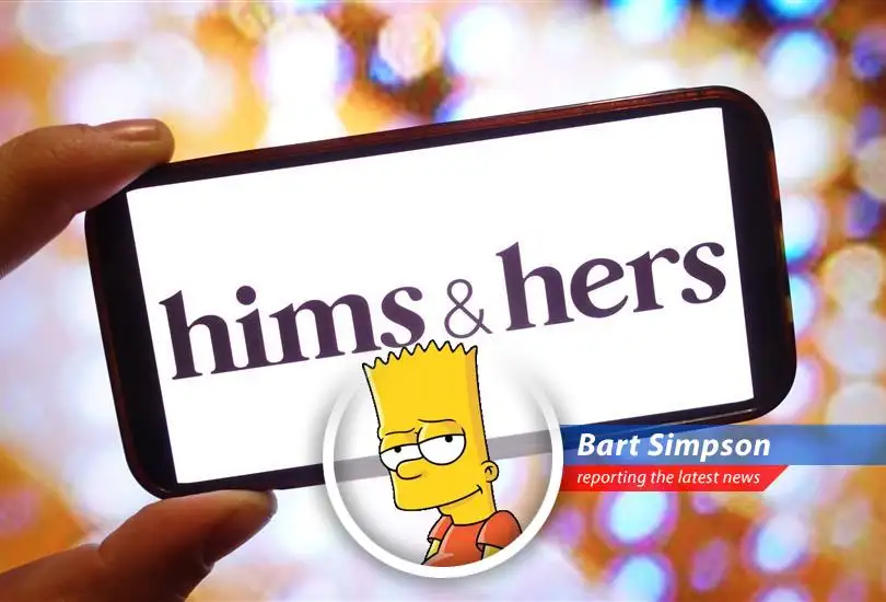 Bart Simpson pondering the stock market's crazy after-hours antics.