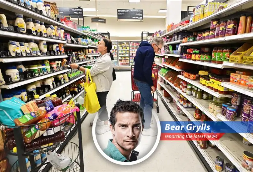 Bear Grylls adds humor and satire to the latest inflation trends and Federal Reserve concerns